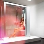 Intense shower and infra red