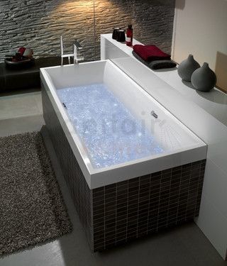 Gespierd koppeling Barcelona Iris combi bad whirlpool en douche