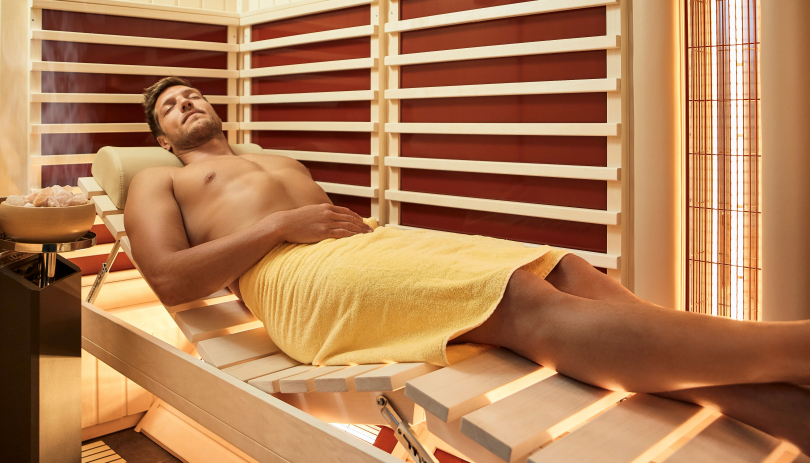 infraworld sauna man